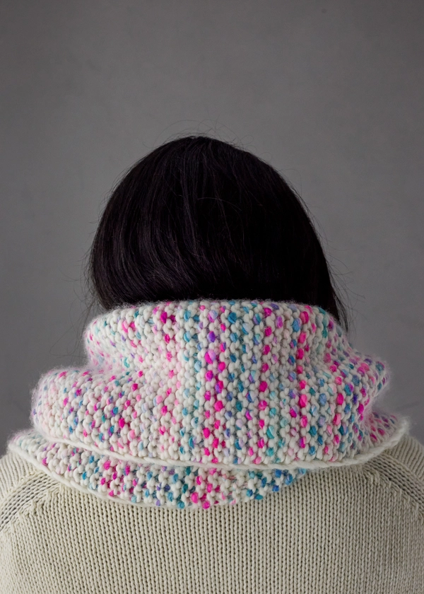 Brindle Scarf In Lovebird + Super Soft Merino | Purl Soho