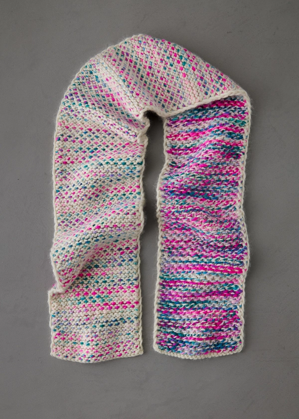 Brindle Scarf In Lovebird + Super Soft Merino | Purl Soho