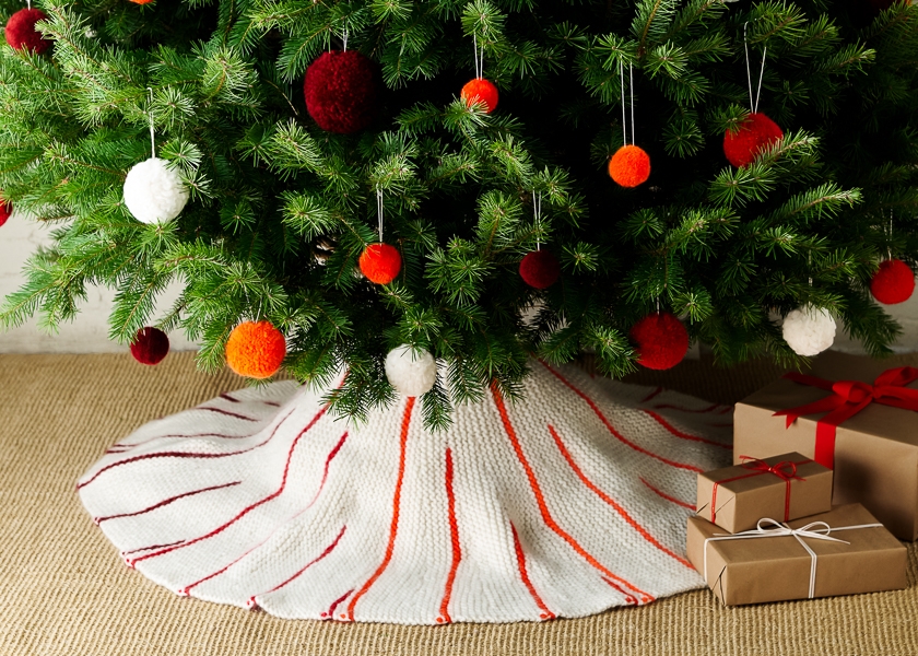 Knit Around Tree Skirt | Purl Soho