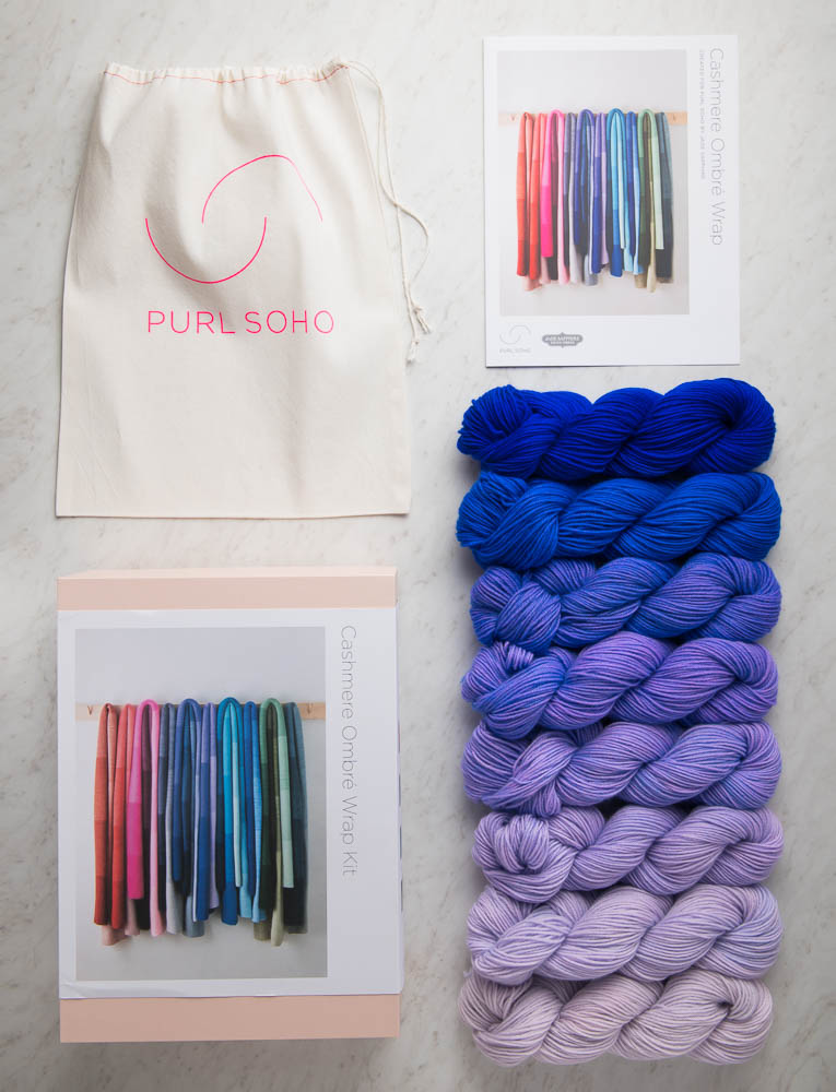 Cashmere Ombré Wrap In New Colors | Purl Soho