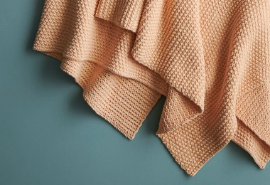 Slipped Garter Blanket