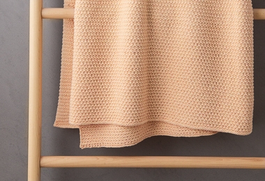 Slipped Garter Blanket
