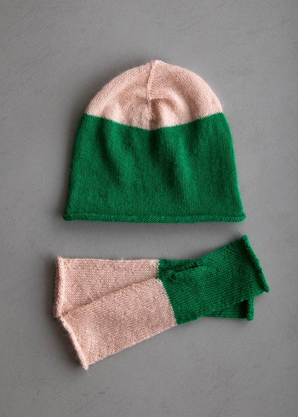 Pigment Hat + Hand Warmers | Purl Soho