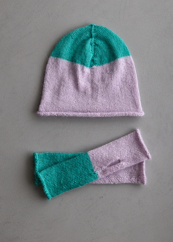 Pigment Hat + Hand Warmers | Purl Soho