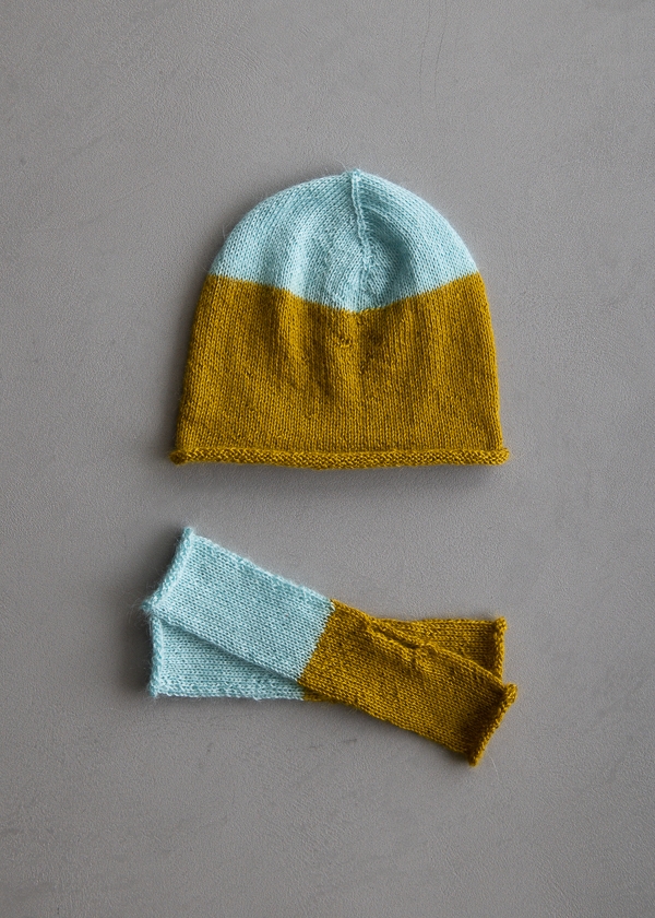 Pigment Hat + Hand Warmers | Purl Soho