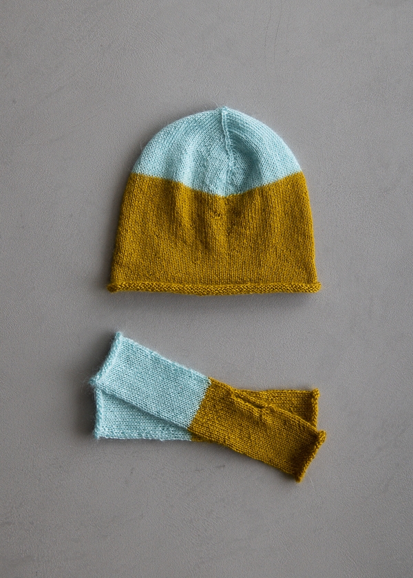 Pigment Hat + Hand Warmers | Purl Soho