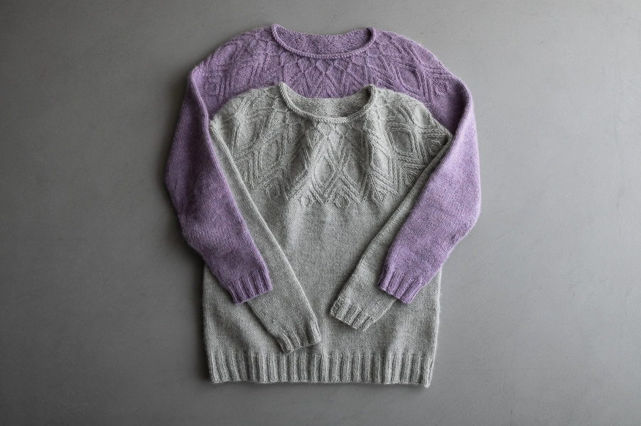 Andrea Cull For Purl Soho: Quartz Pullover | Purl Soho