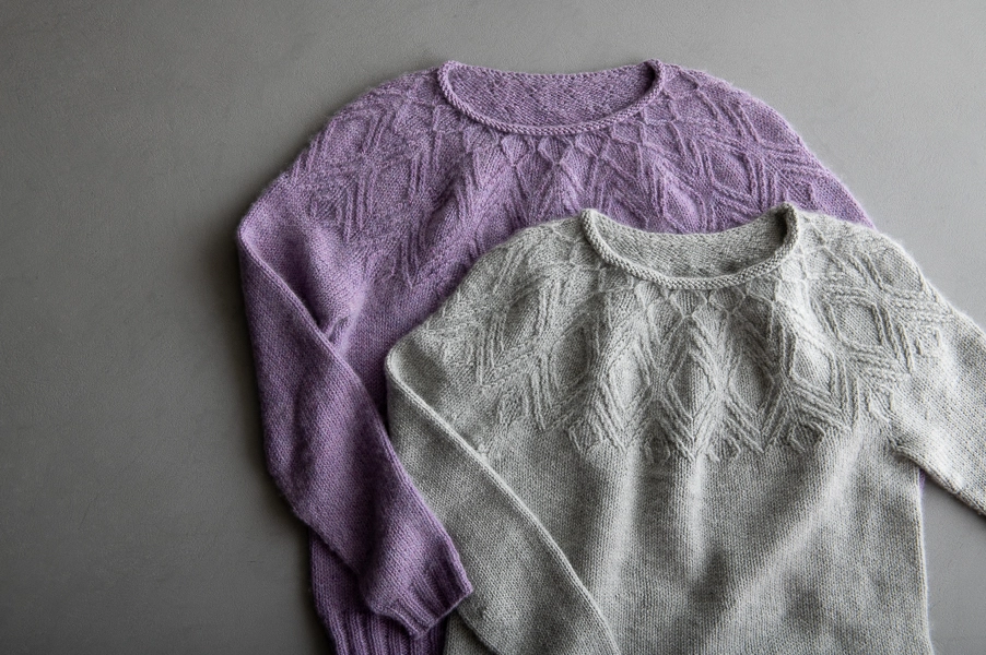 Andrea Cull For Purl Soho: Quartz Pullover | Purl Soho