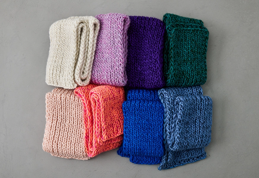 Three-Yarn Scarf For Giving | Purl Soho