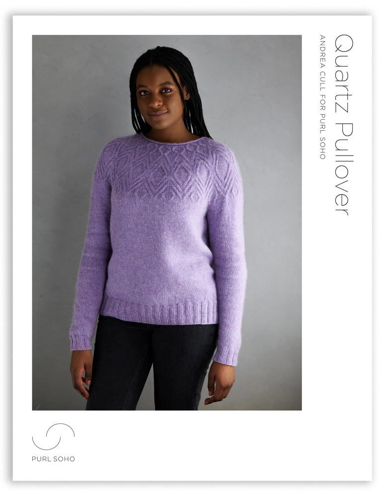 Andrea Cull For Purl Soho: Quartz Pullover | Purl Soho