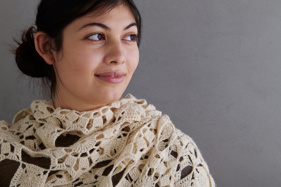 Isa Catepillán For Purl Soho: Cielito Lindo Wrap | Purl Soho