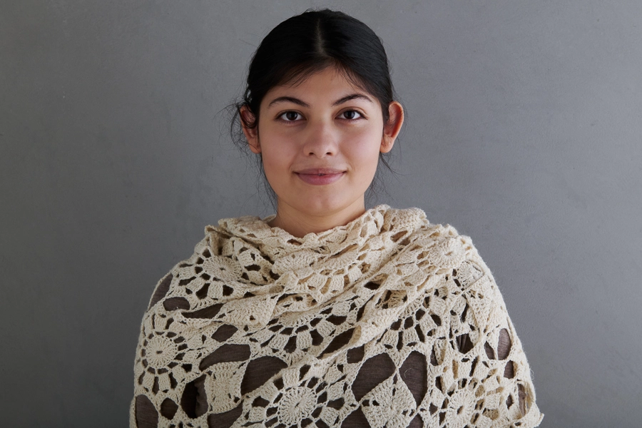 Isa Catepillán For Purl Soho: Cielito Lindo Wrap | Purl Soho