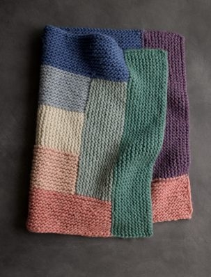 Log Cabin Spectrum Blanket | Purl Soho