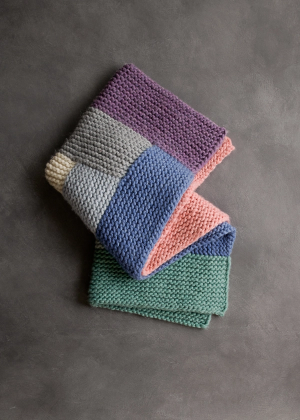 Log Cabin Spectrum Blanket | Purl Soho