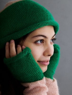 Pigment Hat + Hand Warmers | Purl Soho