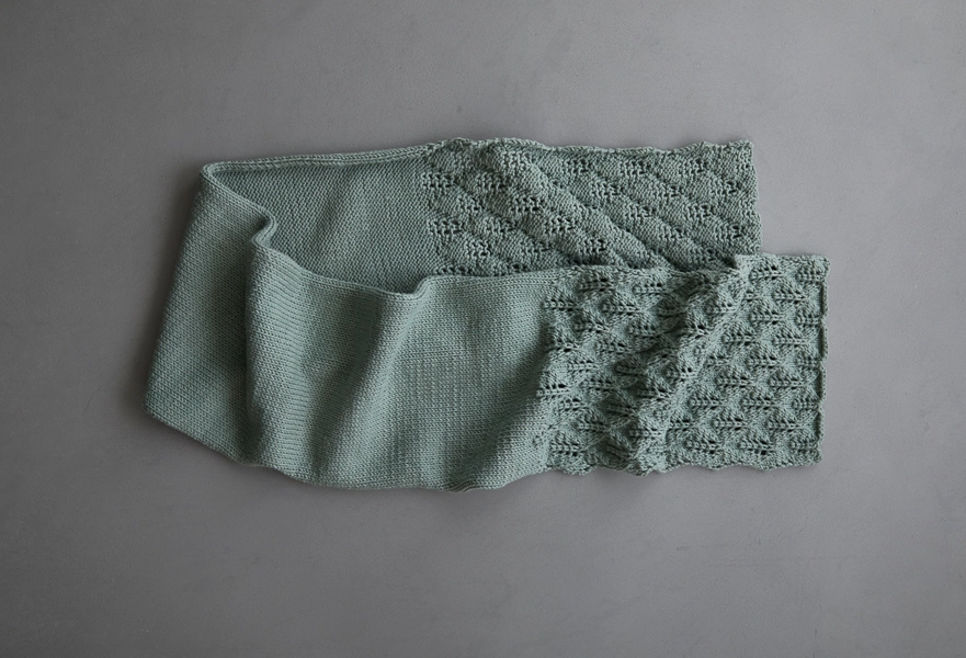 Lovely Leaf Lace Scarf In Campo | Purl Soho