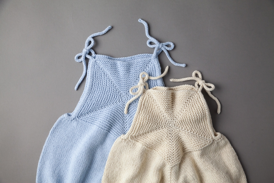 Ainur Berkimbayeva For Purl Soho: Pinwheel Baby Romper | Purl Soho