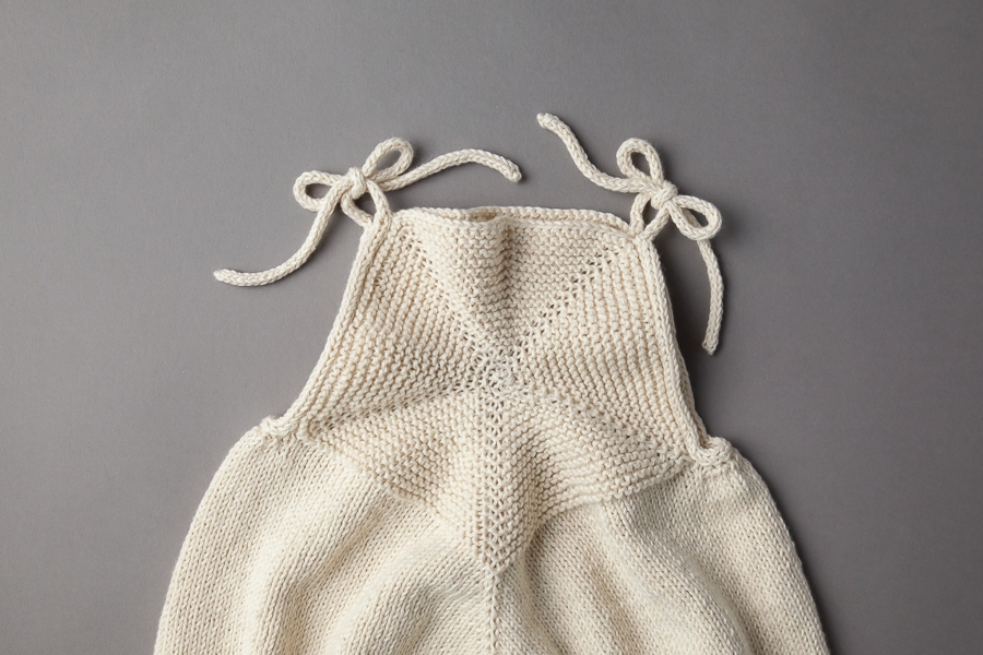 Ainur Berkimbayeva For Purl Soho: Pinwheel Baby Romper | Purl Soho