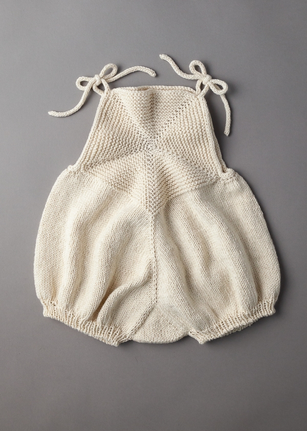 Ainur Berkimbayeva For Purl Soho: Pinwheel Baby Romper | Purl Soho