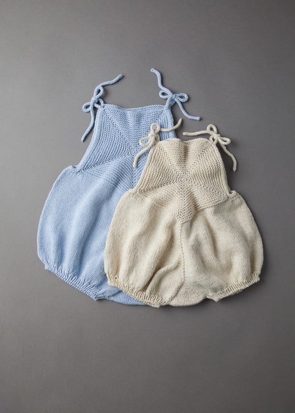 Ainur Berkimbayeva For Purl Soho: Pinwheel Baby Romper | Purl Soho