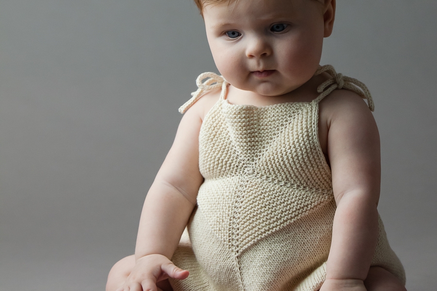 Ainur Berkimbayeva For Purl Soho: Pinwheel Baby Romper | Purl Soho