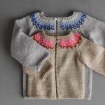 Baby Colorwork Cardigan In New Colors