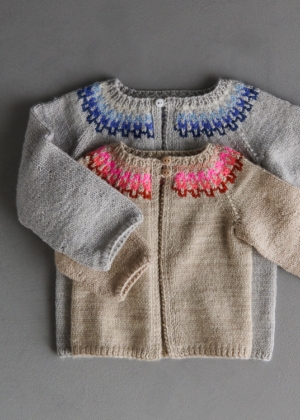 Baby Colorwork Cardigan In New Colors | Purl Soho