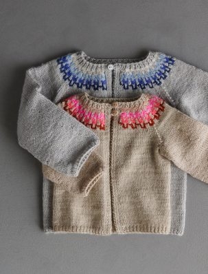 Baby Colorwork Cardigan In New Colors | Purl Soho