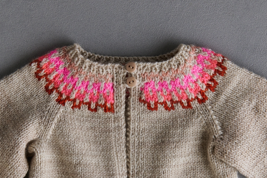 Baby Colorwork Cardigan In New Colors | Purl Soho