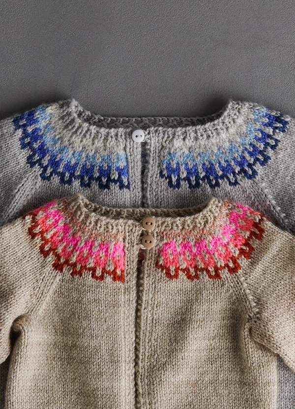 Baby Colorwork Cardigan In New Colors | Purl Soho