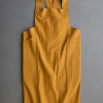Cross Back Apron In Spectrum Cotton