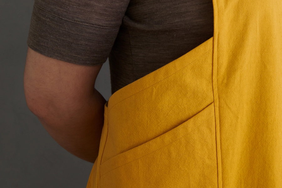 Cross Back Apron In Spectrum Cotton | Purl Soho