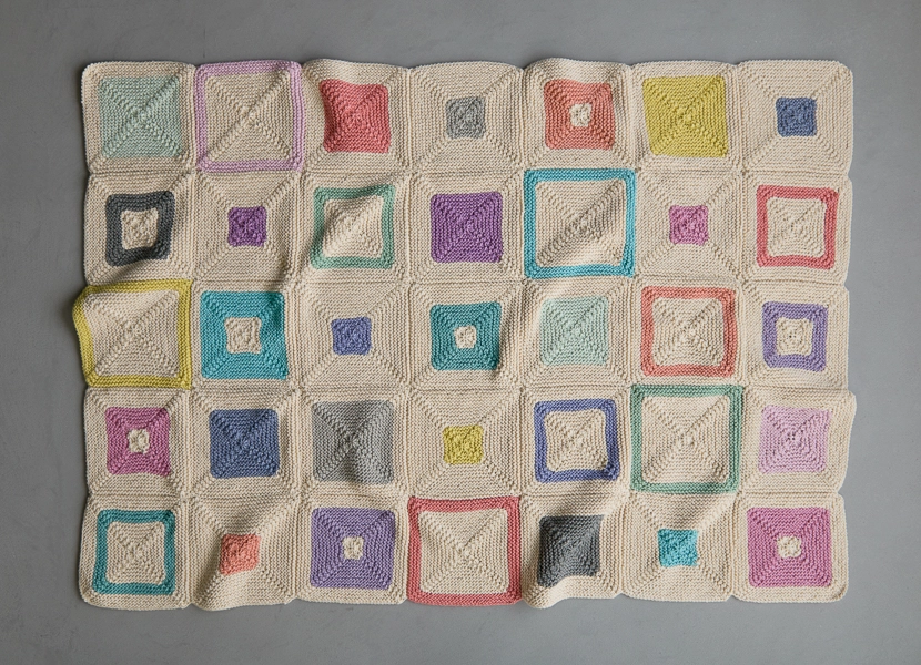 Fair + Square Blanket, Knit Version | Purl Soho