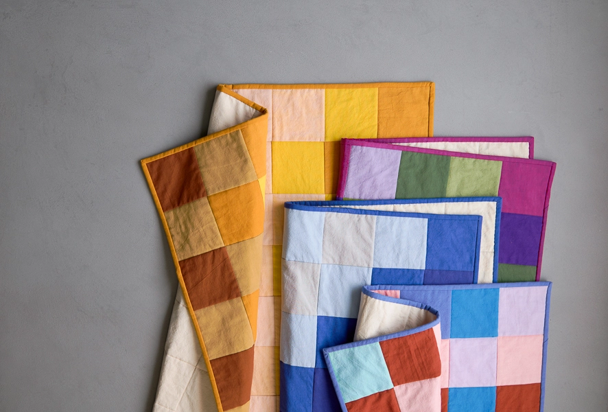 Learn To Sew A Patchwork Quilt In Spectrum Cotton | Purl Soho