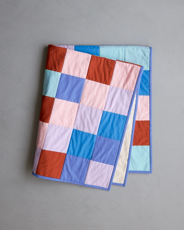 Learn To Sew A Patchwork Quilt In Spectrum Cotton | Purl Soho