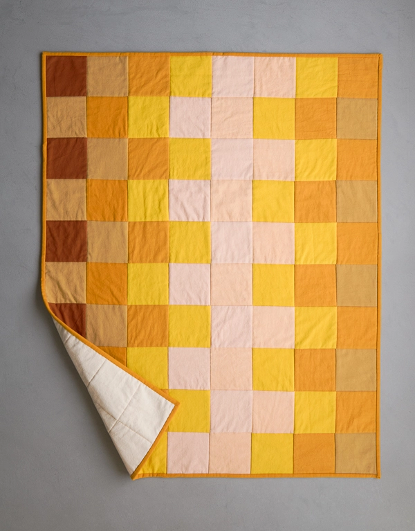 Learn To Sew A Patchwork Quilt In Spectrum Cotton | Purl Soho