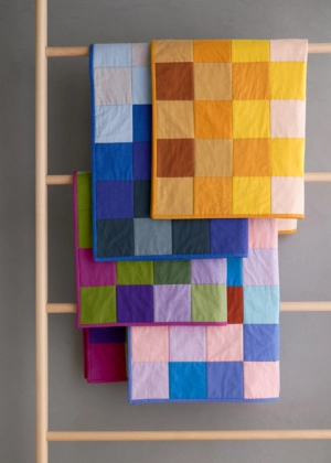 Learn To Sew A Patchwork Quilt In Spectrum Cotton | Purl Soho