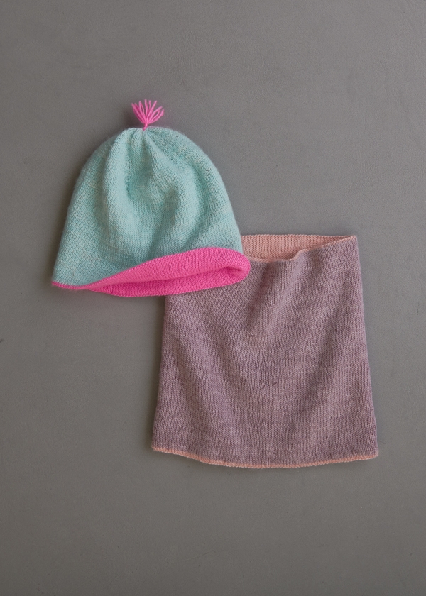 Reversible Hat + Cowl In New Colors | Purl Soho