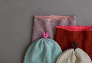 Reversible Hat + Cowl In New Colors