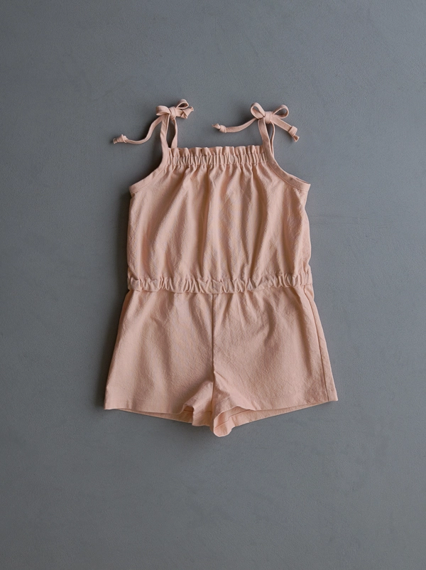 Summer Romper For Kids In Spectrum Cotton | Purl Soho