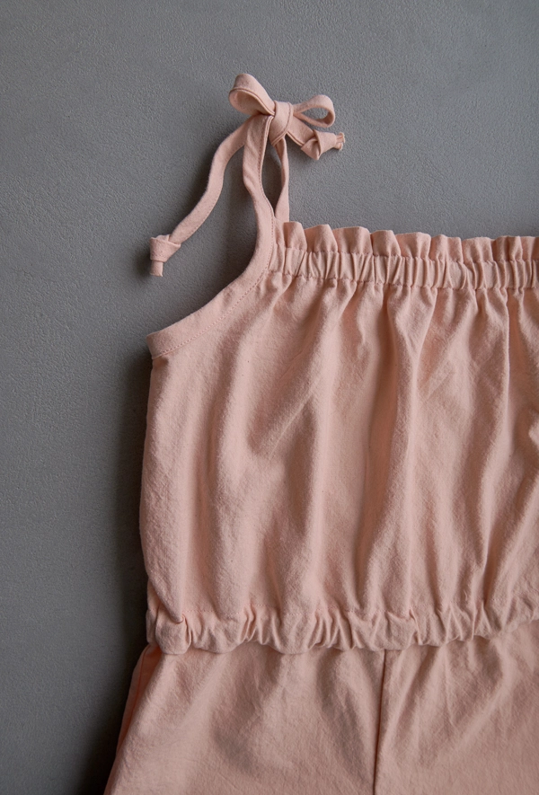 Summer Romper For Kids In Spectrum Cotton | Purl Soho