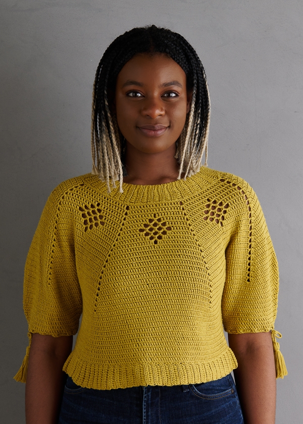 Isa Catepillán For Purl Soho: Terra-Madre Top | Purl Soho