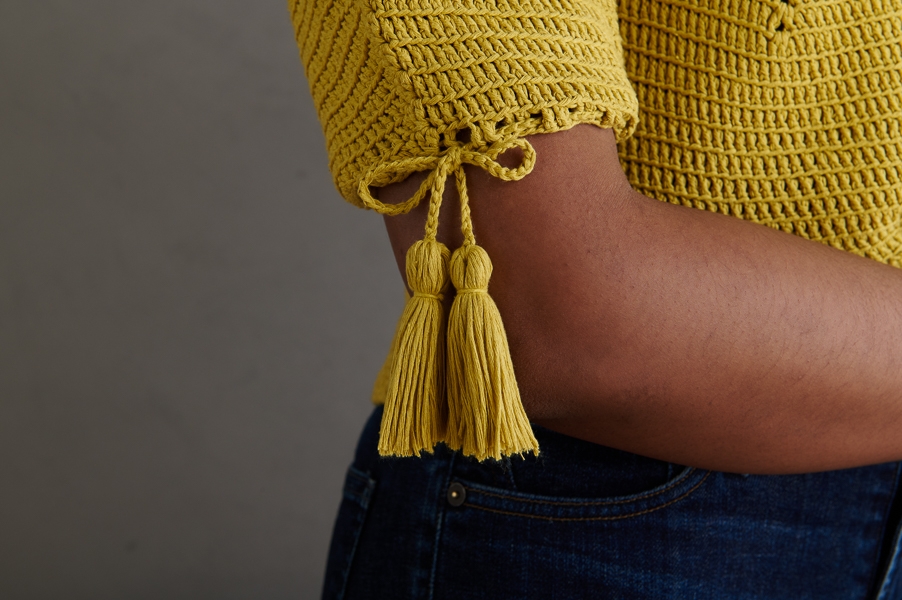 Isa Catepillán For Purl Soho: Terra-Madre Top | Purl Soho