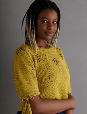 Isa Catepillán For Purl Soho: Terra-Madre Top | Purl Soho