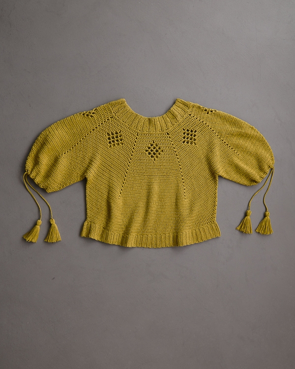 Isa Catepillán For Purl Soho: Terra-Madre Top | Purl Soho