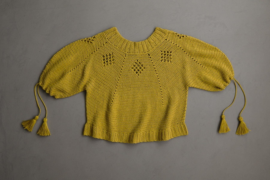 Isa Catepillán For Purl Soho: Terra-Madre Top | Purl Soho