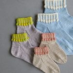 Ainur Berkimbayeva For Purl Soho: Hop, Skip + A Jump Socks