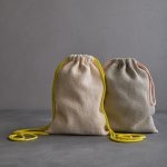 Knit Drawstring Bag + Backpack