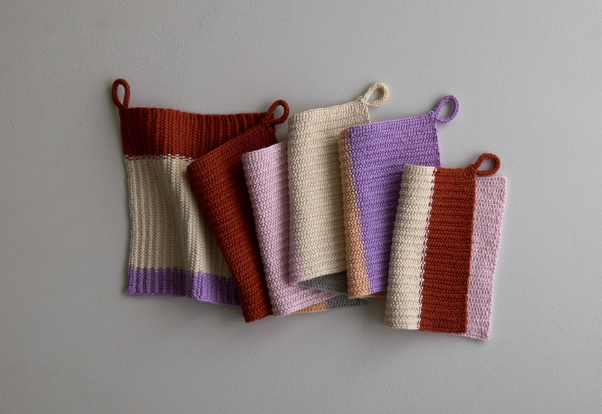 Stripes + Blocks Towel Set | Purl Soho