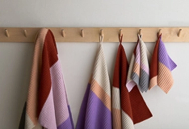 Stripes + Blocks Towel Set